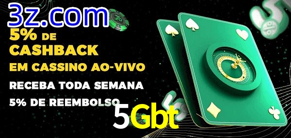 Promoções do cassino ao Vivo 5Gbt